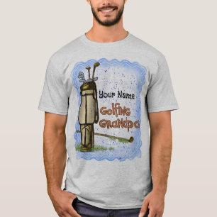 T-shirt de valeur pour grand-père de golf