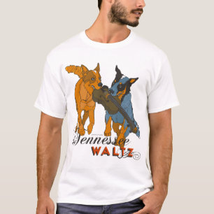 T-shirt de valse du Tennessee de chiens
