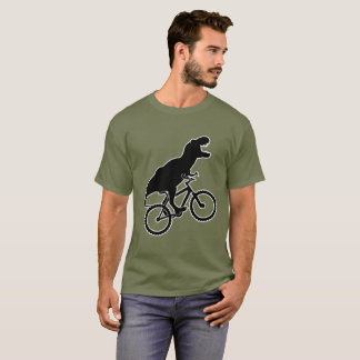 T-shirt de vélo de montagne de T-Rex