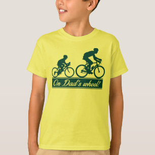 T-shirt de vélo de route d'enfants