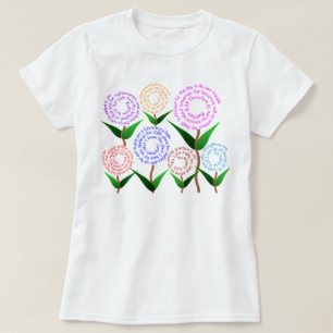 T-shirt de vers de 7 bibles