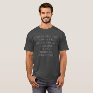 T-shirt de vieil homme - le tuer