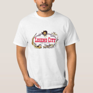 T-shirt de ville de légende