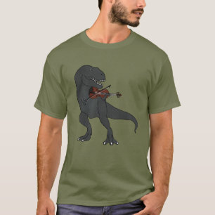 T-shirt de violon de T-Rex