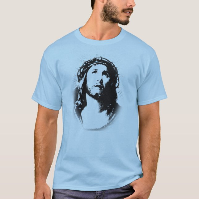 T-shirt de visage de Jésus-Christ (Devant)