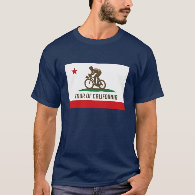T-shirt de visite de la Californie (Devant)