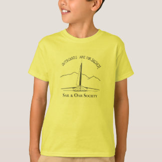 T-shirt de voile et d'aviron pour des enfants