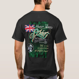 T-shirt de voiture à moteur gonflé de Spirit de