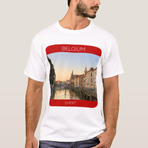 T-Shirt de voyage à Gand, Belgique