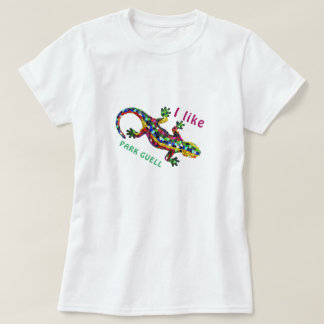 T-shirt de voyage J'aime PARK GUELL. T-shirt cadea