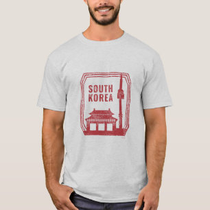 T-Shirt de voyage vintage en Corée du Sud