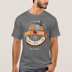 T-shirt de wagon-restaurant de zombi