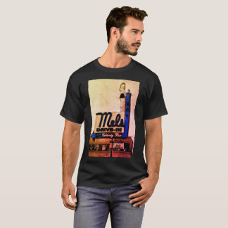 T-shirt de wagon-restaurant des années 50
