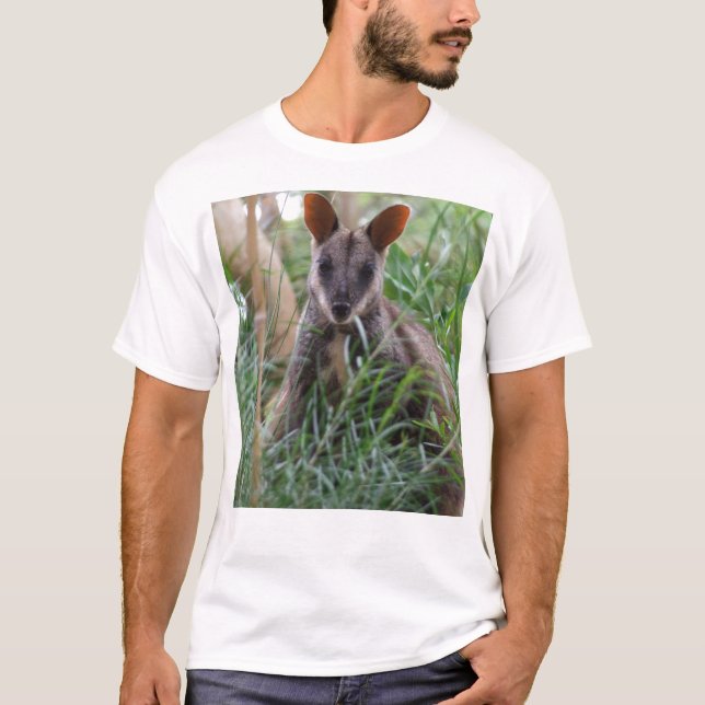 T-shirt de wallaby de roche (Devant)