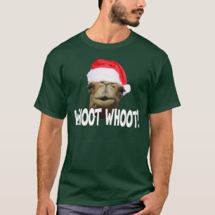 T-shirt de Whoot Whoot de chameau de journée en