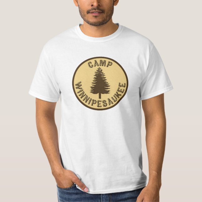 T-shirt de Winnipesaukee de camp (Devant)