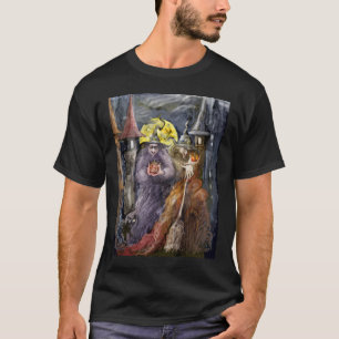 T-shirt de witchs de Halloween (bonne version)