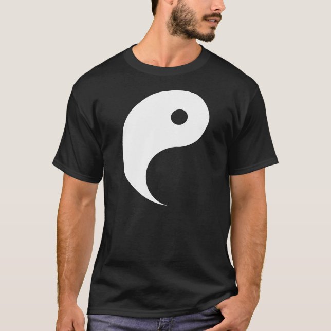 T-shirt de Yang, sembler grands avec Yin (Devant)
