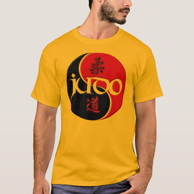 T-shirt de Yin Yang de judo (Devant)
