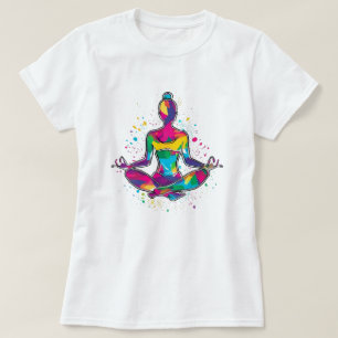T-shirt de yoga classique féminin