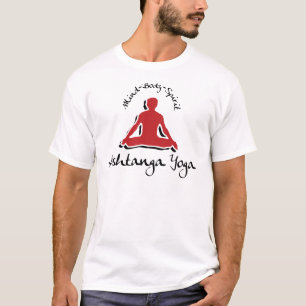 T-shirt de yoga d'Ashtanga