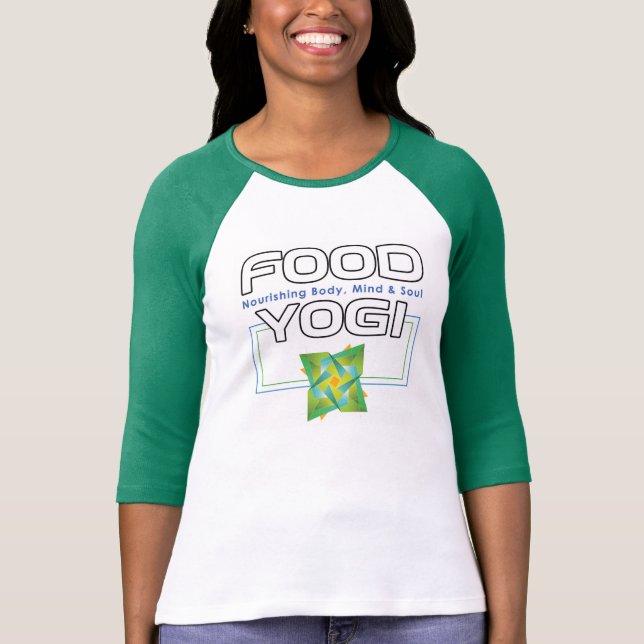 T-shirt de yoga de nourriture (Devant)