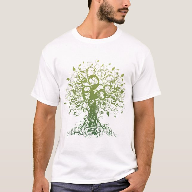 T-shirt de yoga d'esprit (Devant)