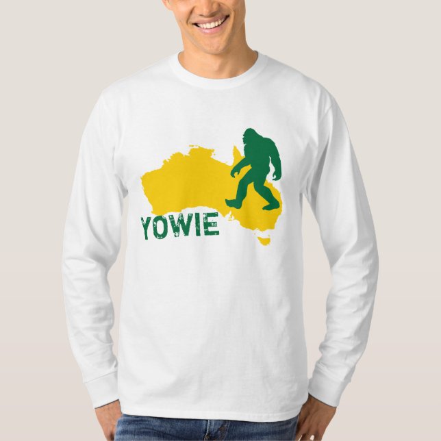 T-shirt de Yowie (Bigfoot) (Devant)