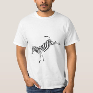 T-shirt de zèbre