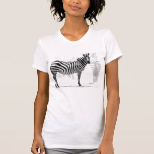 T-shirt de zèbre