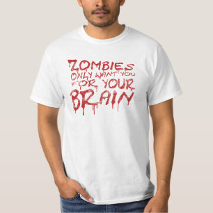 T-shirt de zombis