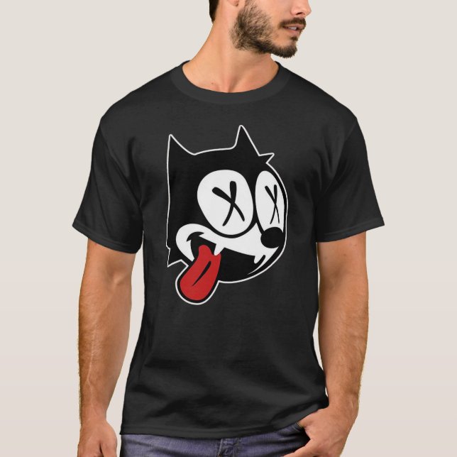 T-shirt Dead Felix Cat (Devant)
