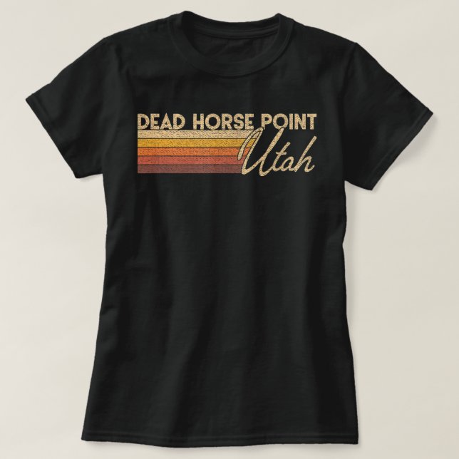 T-shirt Dead Horse Point State Park Utah (Design devant)