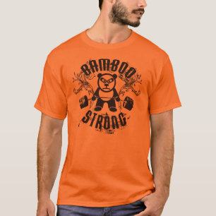 T-shirt - Deadlift - avant et dos forts en bambou