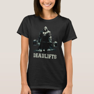 T-shirt Deadlifts Funny Gym Leg Day Grim Reaper Deadliftin