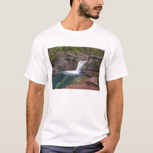 T-shirt Deadwood Falls sur Reynolds Creek à l'automne en