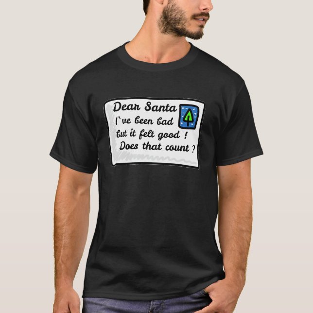 T-shirt Dear Santa I can Explain (Devant)