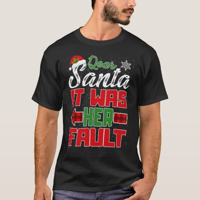 T-shirt Dear Santa It (Devant)