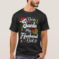 Dear Santa My Brother Did it Funny Christmas Pajam