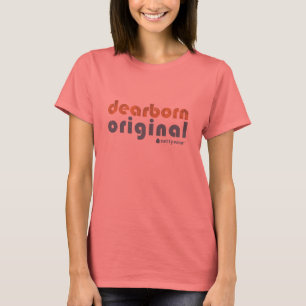 T-shirt Dearborn Original Ladies Ringer Tee