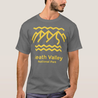 T-shirt Death Valley National Park California Retro Graphi