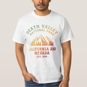 T-shirt Death Valley National Park USA Gradient