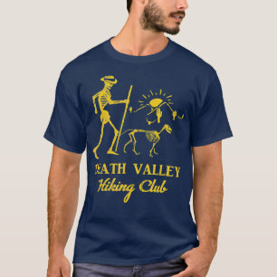 T-shirt Death Valley Randonnée Club Funny Cadeau Skeleton 