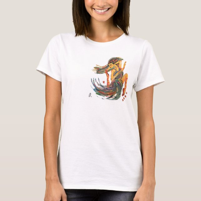 T-shirt Débardeur de ballet, Danse, exécution (Devant)