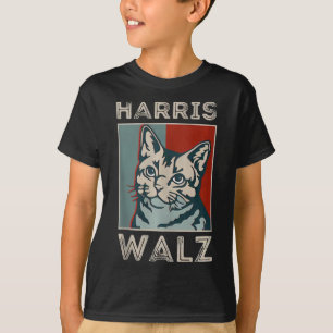 T-shirt Débardeur de chat Harris Wheimer Funny