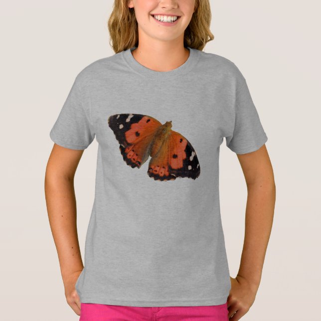 T-shirt Débardeur de conception papillon Kamehameha (Devant)