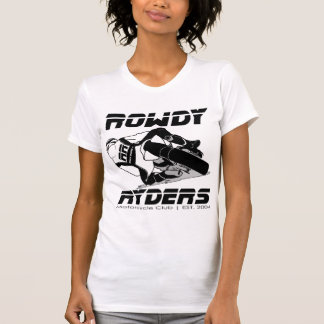 T-shirt Débardeur de dames dans logo blanc/noir