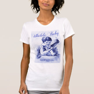 T-shirt Débardeur de dames de bébé d'ukulélé