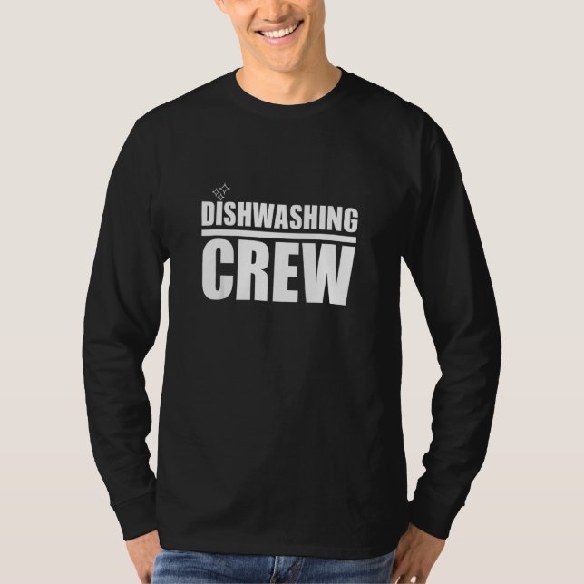 T-shirt Débardeur de l'équipe de lavage de vaisselle (Devant)