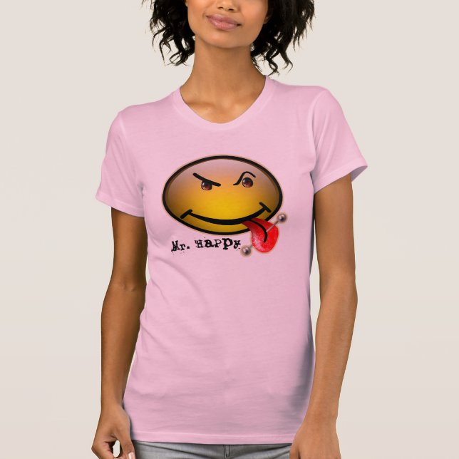 T-shirt Débardeur de M. Happy Ladies' (Devant)